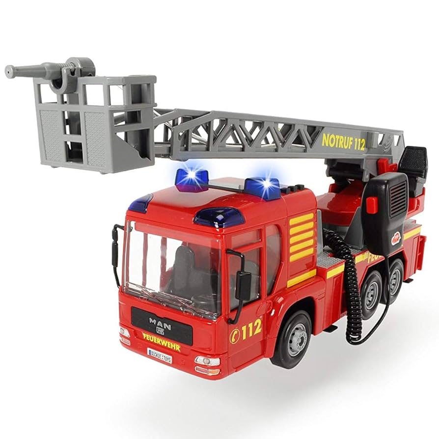 Amazon.com: DICKIE TOYS Light & Sound SOS Fire Engine